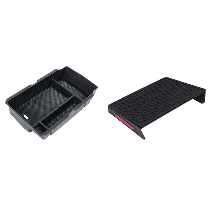 2piece-center-console-organizer-tray-and-armrest-storage-box-for-2023-honda-cr-v-accessories-insert-secondary-replacement-parts
