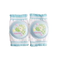 [Fast delivery] High-end baby anti-fall knee pads baby thickened sponge baby crawling toddler set children children breathable elbow pads summer