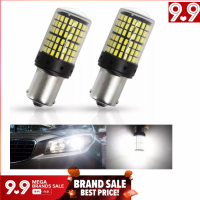 【มีสินค้า】1156 LED หลอดไฟสีขาว Canbus Super Bright ยานยนต์ RV 3014 144 SMD 7506 1003 1073เปิดไฟเบรกรถ (2PCS)