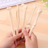 5Pcs/Set Funny Lifelike Bone Shape Ballpoint Pen School Office Writing Supplies Gift Stationery Pens