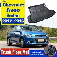 ซับที่เก็บของรถสำหรับ Chevrolet อาวีโอซีดาน2012-2016กระโปรงหลังพรมสำหรับรถยนต์พรมเช็ดเท้าที่ป้องกันโคลนกันลื่น2013 2014 2015