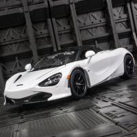 รถโมเดลจำลองขนาดเล็ก Mclaren 720S จากโมเดลรถอัลลอยของขวัญวันเกิดเด็กรถของเล่นคริสต์มาส