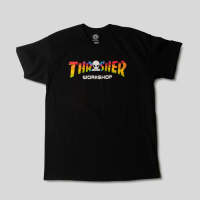 Thrasher x AWS Spectrum T-Shirt Black