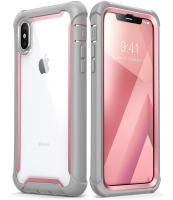 สำหรับ iPhone X/XS กรณี I - Blason TPU กันกระแทกทนทาน CLEAR เคสครอบคลุมกันกระแทกพร้อมปกป้องหน้าจอ