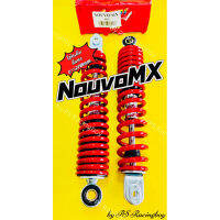 โช้คหลัง NouvoMX ,Nouvo-MX ยาว270mm. สีแดง อย่างดี(MDI) มี3สี(ตามภาพ) โช้คnouvo โช้คnouvomx โช้คหลังnouvo โช้คหลังนูโว