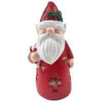 Lighted Christmas Gnome Christmas Dwarf Luminous Resin Ornaments Christmas Decorations Gnome Lights Figurine for Table Centerpieces Fireplace Christmas Gift active