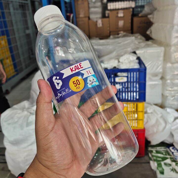 Isi 50 Pcs Botol Kale 1000 Ml Botol Plastik Kale 1 Liter Botol Jus Botol Kopi Botol Minuman 9376