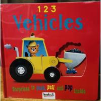 หนังสือ Push, Pull, Pop, Learn!: Vehicles 123 ยานพาหนะ เหมาะสำหรับ 3 ขวบ+  1, 2, 3... lets go!