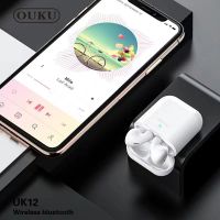 Newหูฟังบลูทูธไร้สาย 2023 OUKU รุ่น UK12 สําหรับ Android และ สมาร์ทโฟน