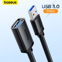 Baseus USB Extension Cable USB 3.0 Cable for Smart Laptop PC TV Xbox One SSD USB 3.0 Extender Cord Mini 5Gbps Fast Speed Cable