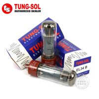 TUNG-SOL อะไหล่หลอดอิเล็กทรอนิกส์ EL34 6CA7 6L 6P3P 6หลอดสุญญากาศต้นฉบับการจับคู่ความแม่นยำของโรงงานสำหรับชิ้นส่วนวงจรไฟฟ้าของเครื่องขยายเสียง