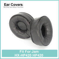 HP420หูฟังสำหรับแยมหูฟังหนังแกะนุ่มสบาย Earcushions แผ่นโฟม