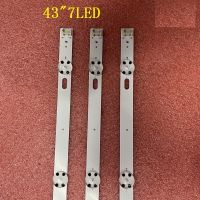 LED strip(3)for LG 43UJ631V 43uk6090 43UK6200 43UK6300PLB 43UJ6050 43UJ6300 43LJ614V 43LJ5500 43LJ510V 43LJ541V 43LJ594V