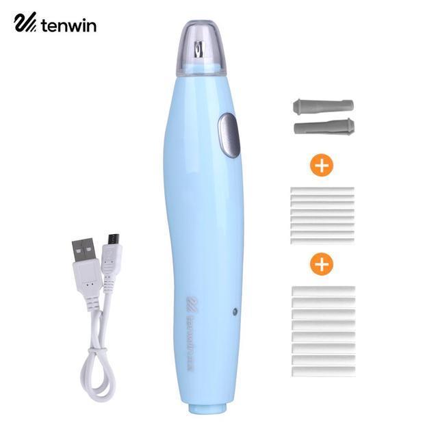 tenwin-electric-eraser-kit-with-16-eraser-refills-rechargeable-pencil-eraser-one-button-control-gift-stationery-supplies