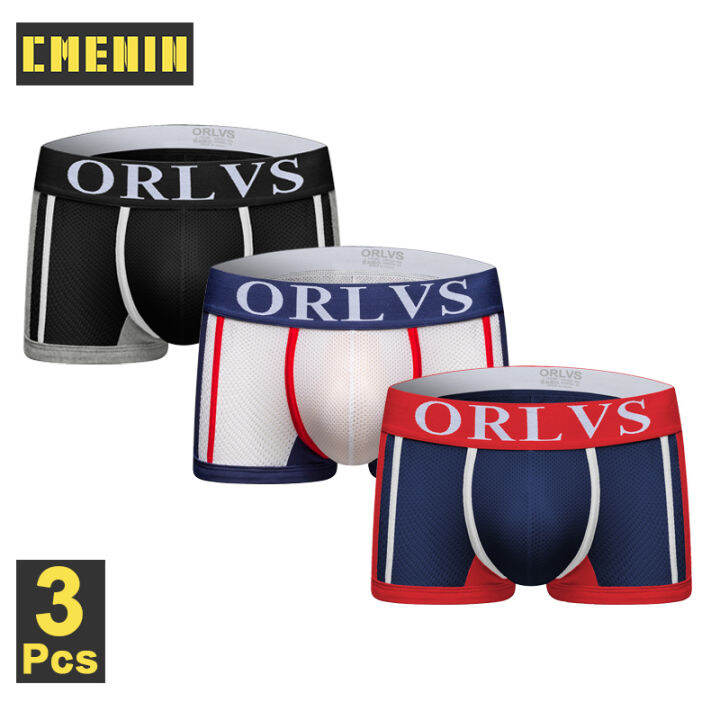 cmenin-orlvs-3pcs-ins-สไตล์ผ้าฝ้ายผู้ชายเซ็กซี่กางเกงนักมวยกางเกงขาสั้นกางเกงสบายกางเกงในชายนักมวยกางเกงในผู้ชาย-or92