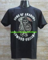 เสื้อวง SONS OF ANARYCHY ซันออฟอนาคี ไซส์ยุโรป เสื้อยืดวงดนตรีร็อค เสื้อร็อค  TDO7129 เสื้อวงวินเทจ90