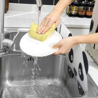 Kitchen Sink Fruit Vegetable Washing Anti-water Board Baffle Plate With Sucker Sink Water Splash Guards Screen For Dish