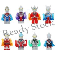 【hot sale】 ℡♦ↂ B02 Ultraman Iron Man Mark Armored Building Blocks Minifigures Childrens Toys Assembled Dolls Childrens Gifts Small Gifts