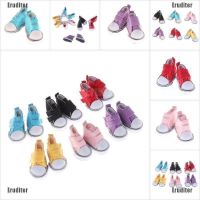 COD DSFGREYTRUYTU Eruditer 1/6 BJD Doll Fashion Mini Toy 5cm Canvas Shoes Sneaker Bjd Doll Shoes Accessories