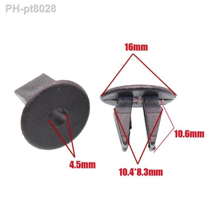 Pcs Car Headlight Clips Fixing Spacer Buacket Fastener Rivets Nut Grommet Fender Apron