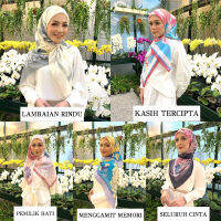 [ Wawa Scarves &amp; Cosmetics ] Mekar Raia Edition Tudung Bawal ผ้าพันคอ ผ้าฝ้าย 46 Voile Kosmetik เป็นมิตรกับการเดินทาง