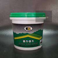 อะครีลิคทาหลังคา ผนัง กันน้ำรั้ว-ซึม 100%  roof sealer Bosny ขนาด 2 Kg