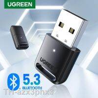 2023azx3phx3 USB บลูทูธ 5.3 5.0 อะแดปเตอร์ตัวรับสัญญาณ EDR Dongle Transfer สำหรับหูฟังบลูทูธลำโพงแผ่น