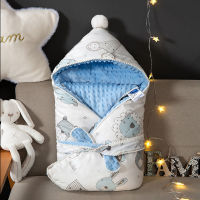 Quilt Newborn Autumn and Winter Pure Cotton Baby Quilt Thickened Baby Going out Supplies Newborn Baby Sleeping Bag Anti-Kick