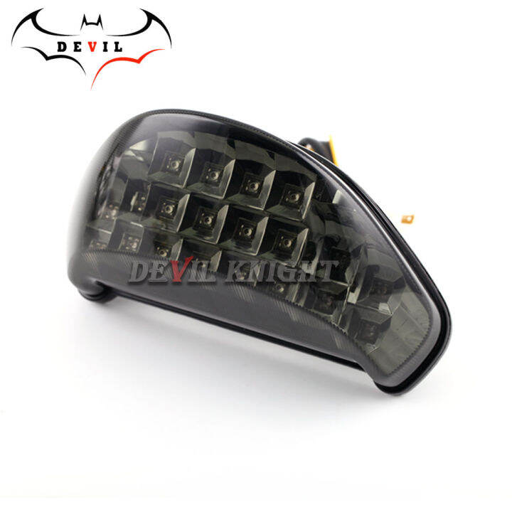 สำหรับ00-05คาวาซากินินจา-zx12r-zx-12r-led-หางไฟเบรกด้านหลังเปิดสัญญาณไฟแสดงสถานะแบบบูรณาการโคมไฟ2000-2001-2002-2003-2005