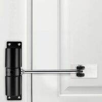 Automatic Spring Wooden Door Closer Steel Adjustable Speed Silent Slow Gate Closing For 20kg Fire Door Return Buffer W5r3