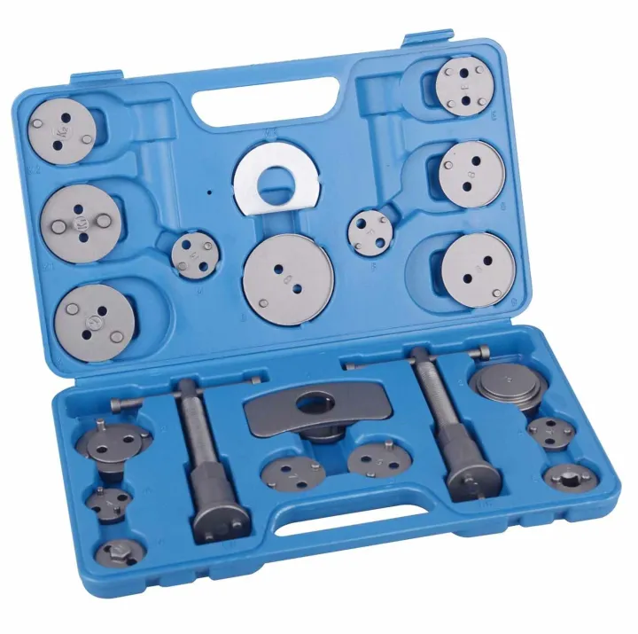 Universal 22pc Disc Brake Caliper Piston Rewind Tool Kit Set Auto Wind