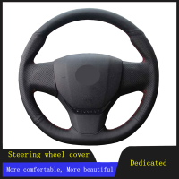 Car Steering Wheel Cover Braid Artificial leather For Citroen C3 C3-XR 2015-2019 C4 2016-2019 Peugeot 408 2014-2019 Traveller