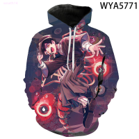 New Fashion Men Women Children Sweatshirts Toilet-Bound Hanako-kun 3D Printed Boy Girl Kids Hoodies Pullover Long Sleeve Cool Topstrend