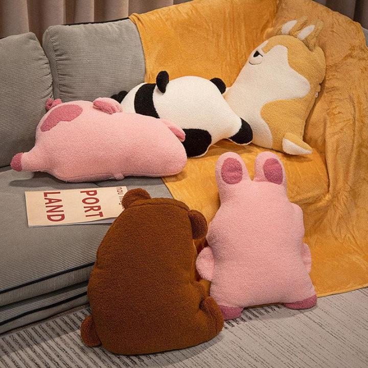 blanket-cute-pillow-cartoon-animal-air-conditioner-sofa-cozy-nap-toy-soft-plush