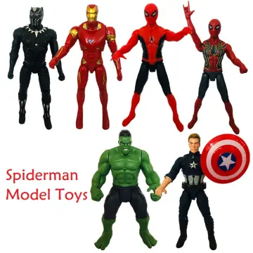 Marvel Superhero Fancy Spider Man Action Figure Model Toy 18cm