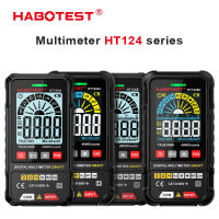 HABOTEST HT124 ดิจิตอลมัลติมิเตอร์ AC DC 4-600V มัลติมิเตอร์ดิจิตอลต้นฉบับมัลติมิเตอร์จอแสดงผลดิจิตอลอัตโนมัติเครื่องมือไฟฟ้า