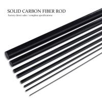 10Pcs/Lot Length 1000mm Solid Carbon Fiber Rod Diameter 1mm 1.5mm 2mm 3mm 4mm 5mm 6mm 7mm RC Aircraft Matte Rod Wires Leads Adapters