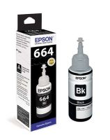 Epson T664100 BK หมึกแท้ สีดำจำนวน 1 ชิ้น ใช้กับพริ้นเตอร์อิงค์เจ็ท เอปสัน L100/ 110/ 120/ 200/ 210/ 220/ 300/ 310/ 350/ 355/ 360/ 365/ 380/ 385/ 455/ 485/ 550/ 555/ 565/ 1300 (Tank)