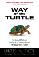 หนังสืออังกฤษใหม่ Way of the Turtle: the Secret Methods that Turned Ordinary People into Legendary Traders [Hardcover]