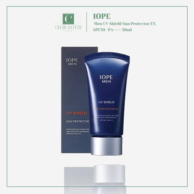 [Charlotte Seoul][renewal] IOPE Men UV Shield Sun Protector EX SPF50+ PA++++ 50ml #KoreanMenSunCream #Whitening #NotSticky #PoreCare #ครีมกันแดดผู้ชายเกาหลี #กันแดดสำหรับผู้ชาย #แก้ปัญหารูขุมขน