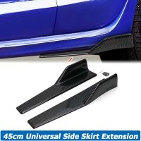 45cm Universal Side Skirt Winglet Extension Body Kit for BMW F30 F31 320i 328i 330i 335i 340i 316d  2012-2019 Car Accessories Cables