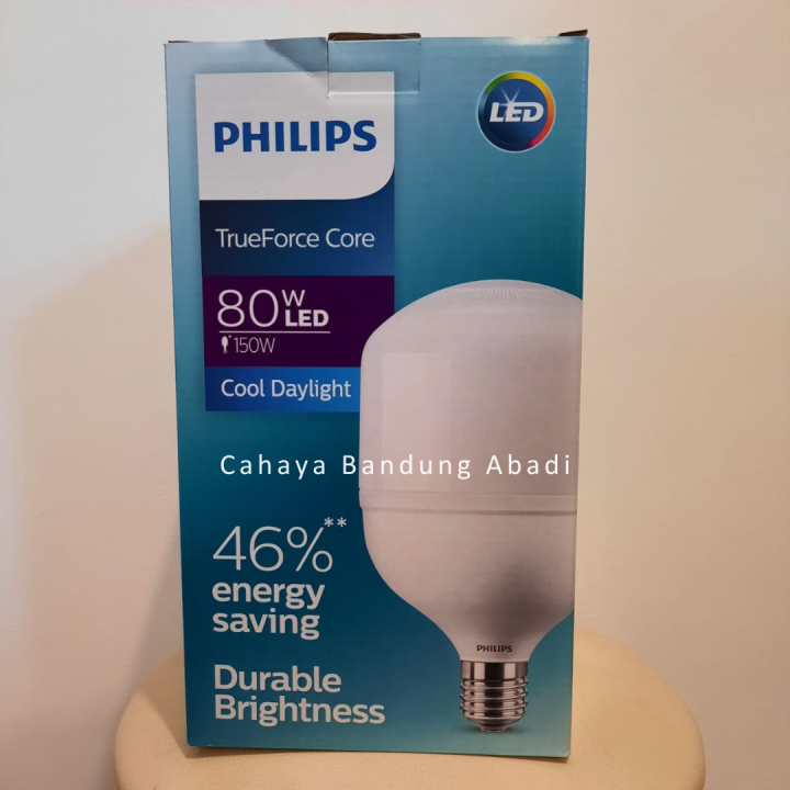 Philips Lampu Led Tforce 80 Watt 80w 6500k E40 Cool Daylight Putih