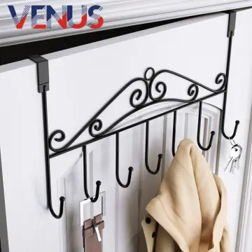 Back Door Hook Hanging Clothes Rack Nail Free Clothes Hook Hanger