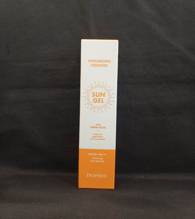 DEOPROCE HYALURONIC COOLING SUN GEL SPF 50 PA+++ | Lazada