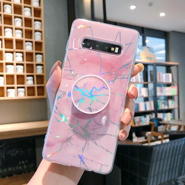 16-digits-เคสหินอ่อนเลเซอร์-cooly-สำหรับ-samsung-galaxy-s10-plus-s10e-s9-s8-s7-edge-note-8-9ฝาหลัง-soft-tpu-เปลือกโทรศัพท์ซิลิโคน-coque