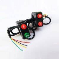 【hot】 Motorcycle 22mm Handlebar Horn And Headlight Combination Motor Switches Turn Modification Accessories