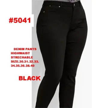 COD 5 Colors High Waist Stretchable Plus Size Skinny Jeans For