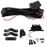 12V Solenoid Relay Contactor Winch Rocker Thumb Switch Wiring Combo Car Relais 63070 62135 74900 2875714 for ATV UTV