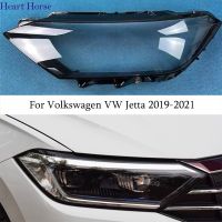 ฝาครอบไฟหน้าสำหรับ Volkswagen VW Jetta ไฟหน้าเลนส์ไฟหน้าไฟหน้าแบบโปร่งใสโคมไฟ2019รถยนต์2020 2021