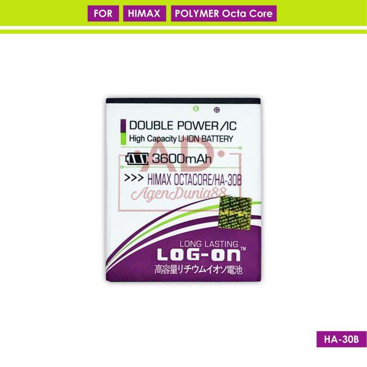 Baterai Himax Octacore Ha 30b Ha30b Log On Double Power Battery